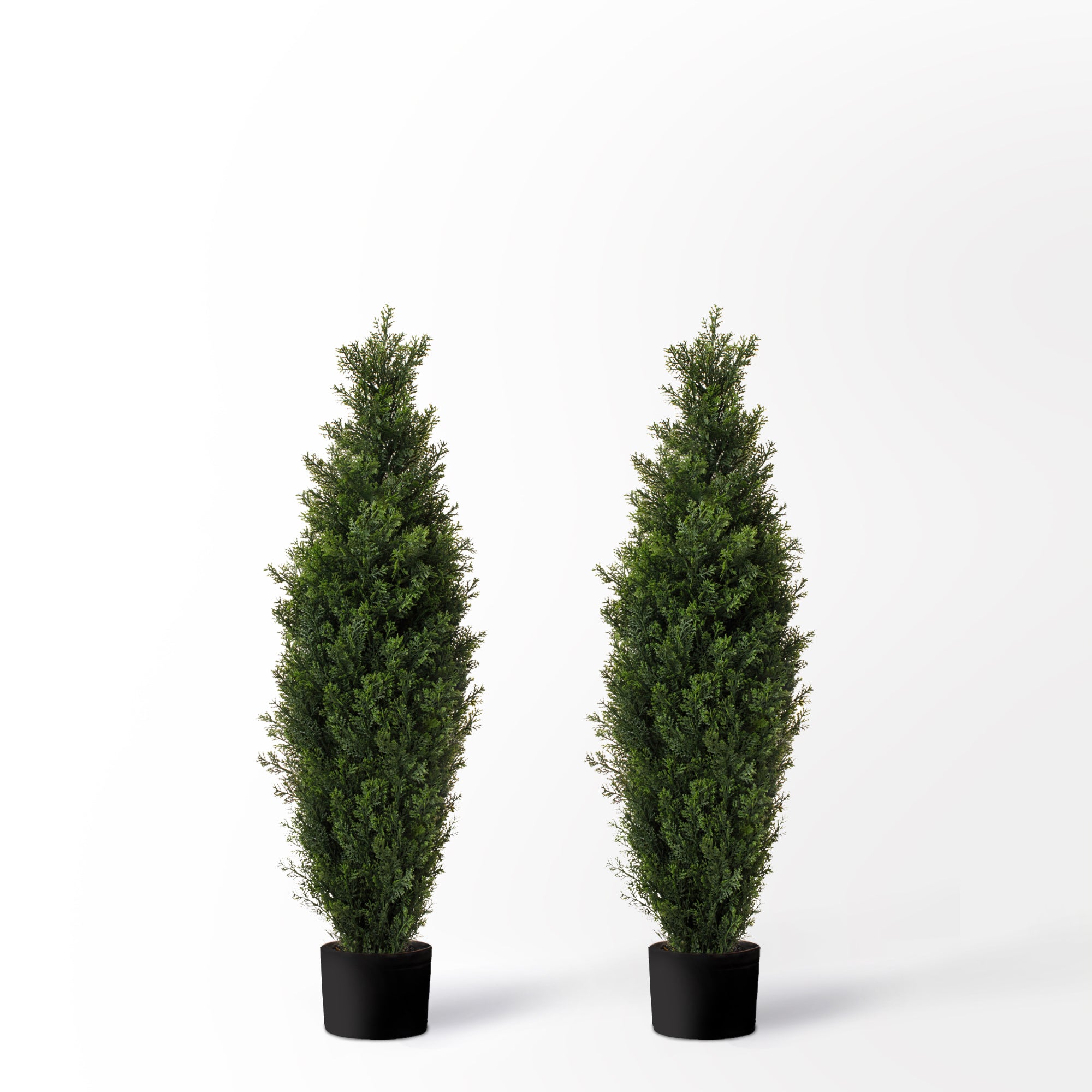 (2 Pack) 3 Ft Cedar Boxwood Topiary