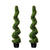 (2 Pack) 4 Ft Spiral Boxwood Topiary